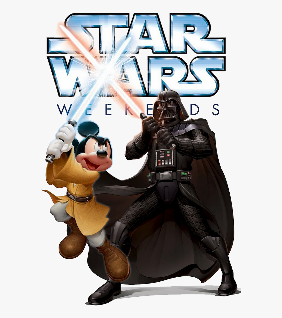 Mickey Mouse Vs Darth Vader, Transparent Clipart