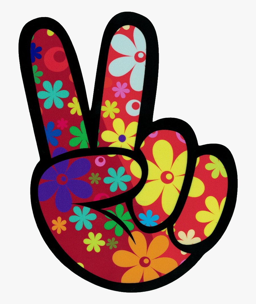 Transparent Peace Fingers Png - Finger Peace Sign Clip Art, Transparent Clipart