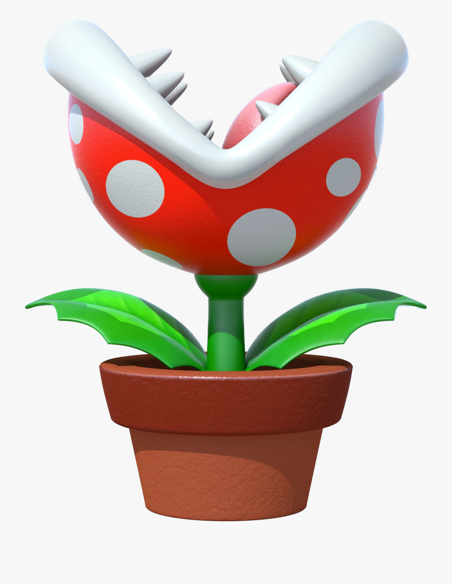 Mario Clipart Piranha Plant - Piranha Plant Super Mario, Transparent Clipart