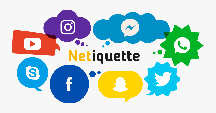 Poor Clip Art Etiquette - Social Media Netiquette, Transparent Clipart