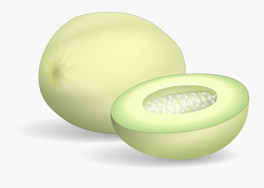 Fruit, Cartoon, Melon, Plant, - Honeydew Melon, Transparent Clipart