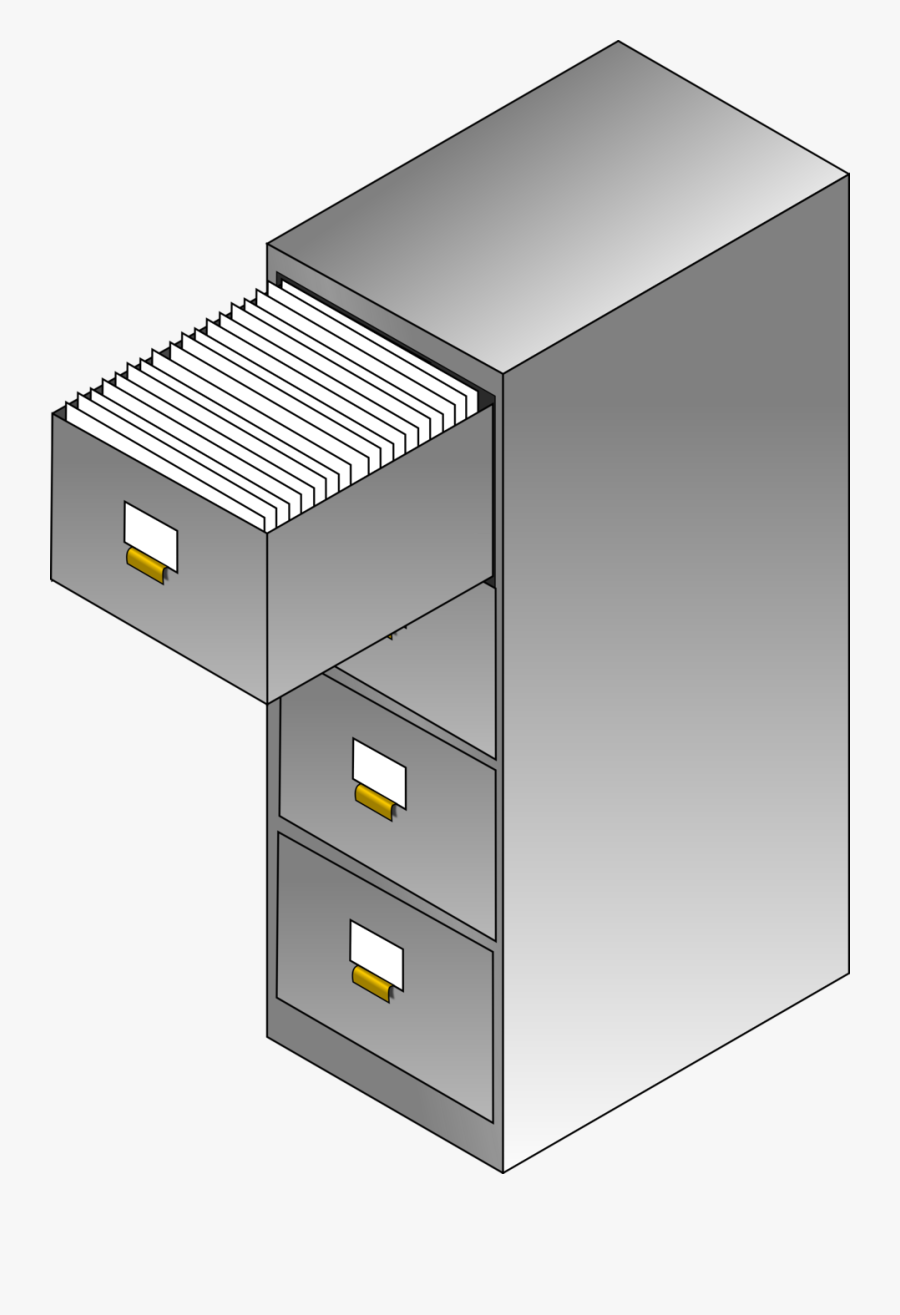 Filing Cabinet Clip Art, Transparent Clipart