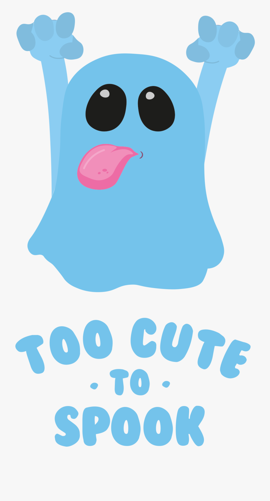 Funny And Cute Ghost Graphic For Halloween, Transparent Clipart