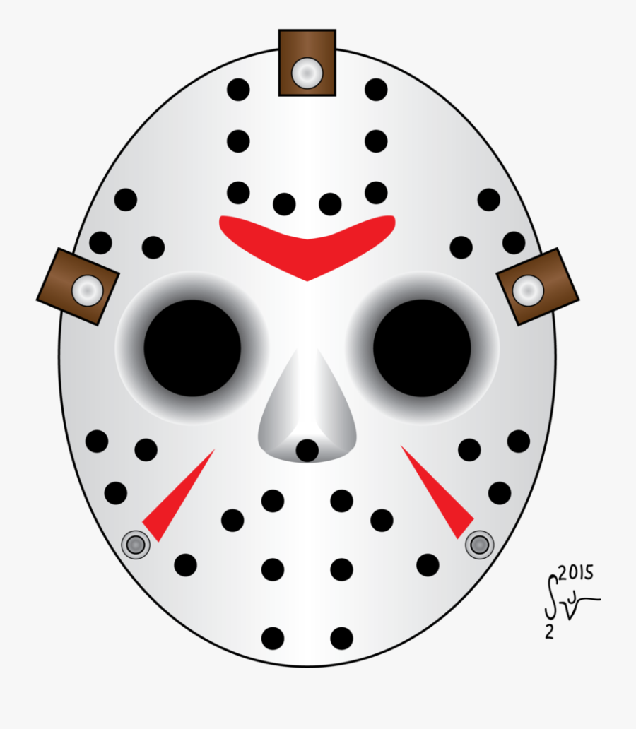 Transparent Jason Voorhees Png - Jason Friday The 13th Mask Drawing, Transparent Clipart