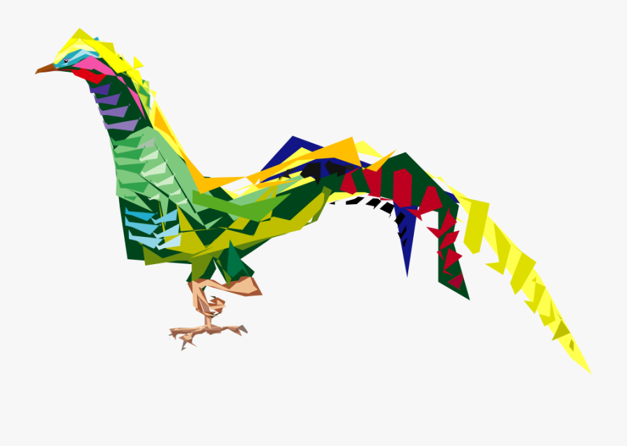 Cartoon Bird 15 Clipart, Vector Clip Art Online, Royalty - Abstract Bird Png, Transparent Clipart