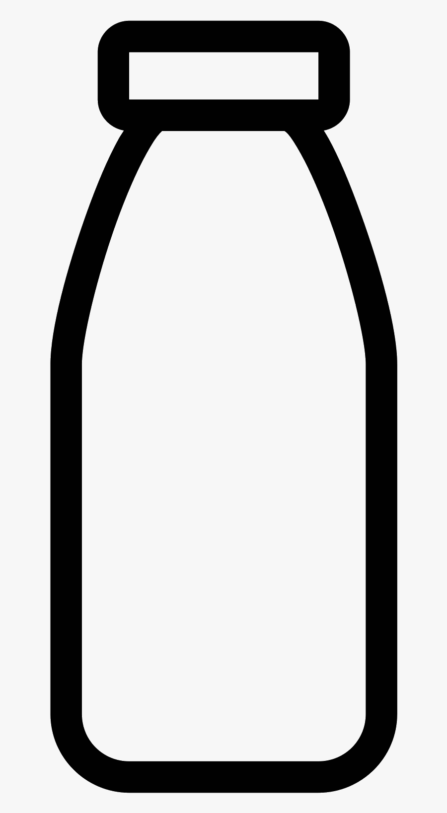 Milk Bottle Icon - Arch, Transparent Clipart