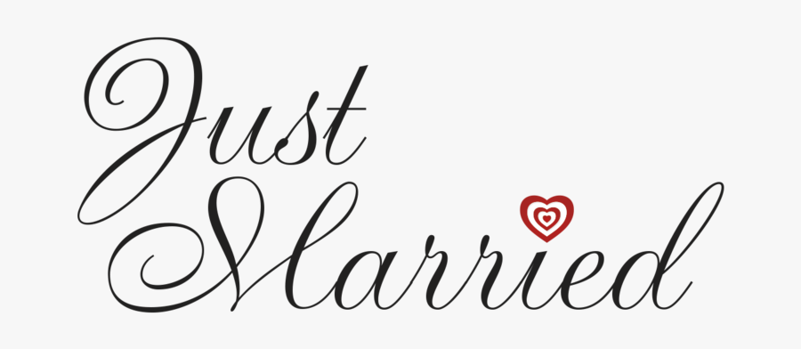 Just Married Window Cling - Just Married Png, Transparent Clipart