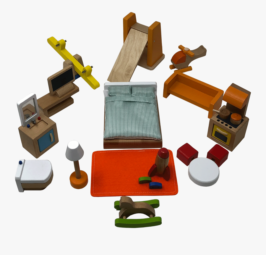Dolls House S Toys - Wooden Block, Transparent Clipart