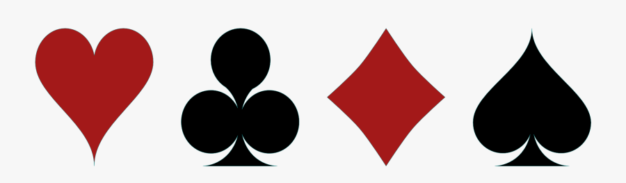 Playing Card Symbols Png, Transparent Clipart