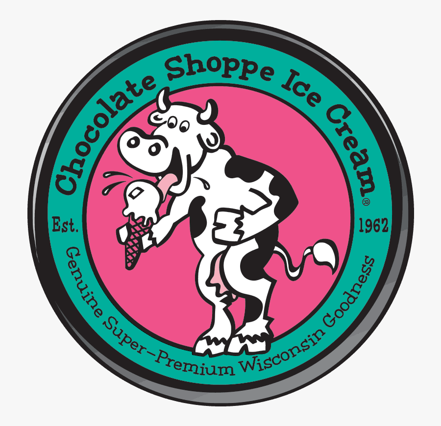 Chocolate Shoppe Ice Cream Logo, Transparent Clipart