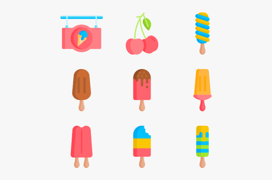 Ice Cream Shop, Transparent Clipart