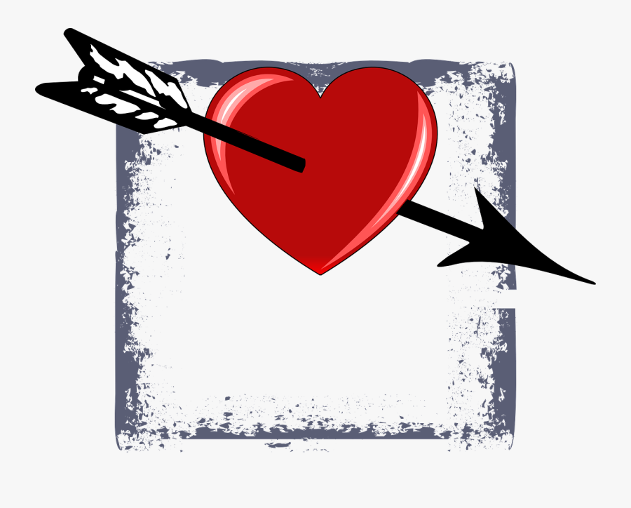 Transparent Heart Arrow Png - Arrow San Valentin, Transparent Clipart