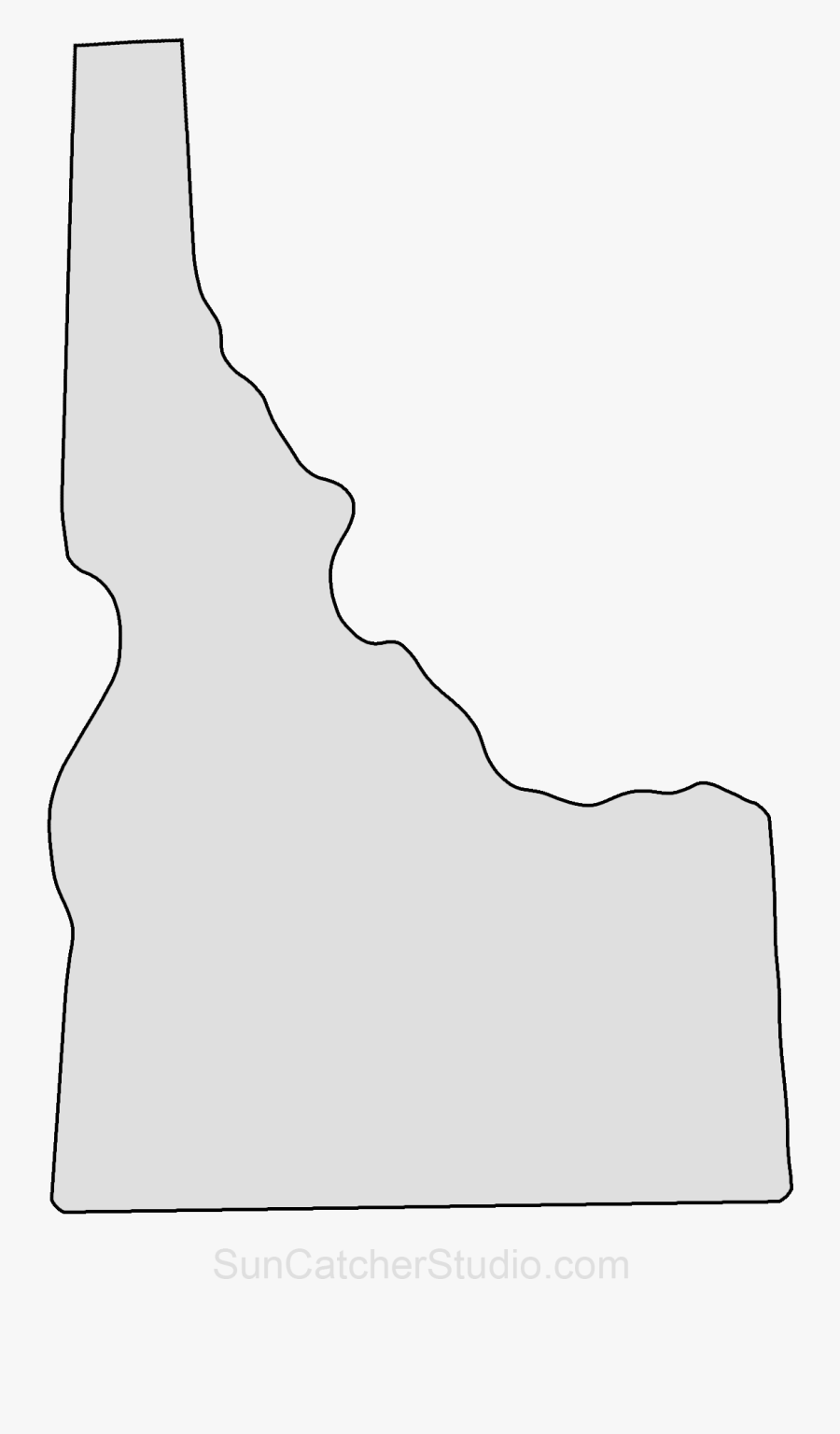 Idaho State Outline Png , Free Transparent Clipart - ClipartKey