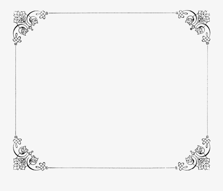 Transparent Background Fancy Borders, Transparent Clipart