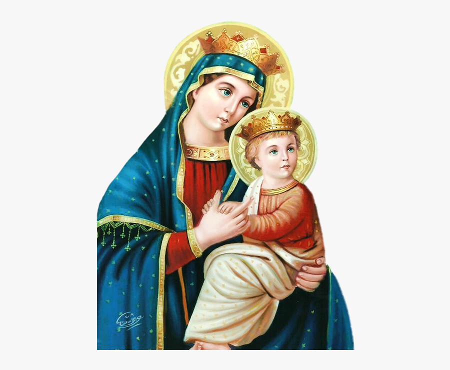 Mary Download Png - St Mary And Pope Kyrillos, Transparent Clipart