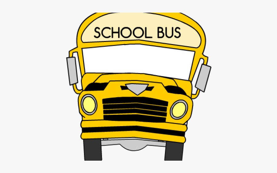 School Clipart Clipart Schhol - Front Of School Bus Clipart, Transparent Clipart