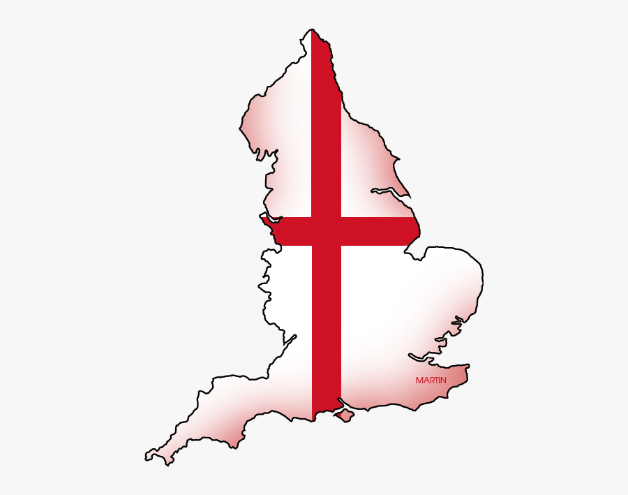 England Map - Phillip Martin Clipart England, Transparent Clipart