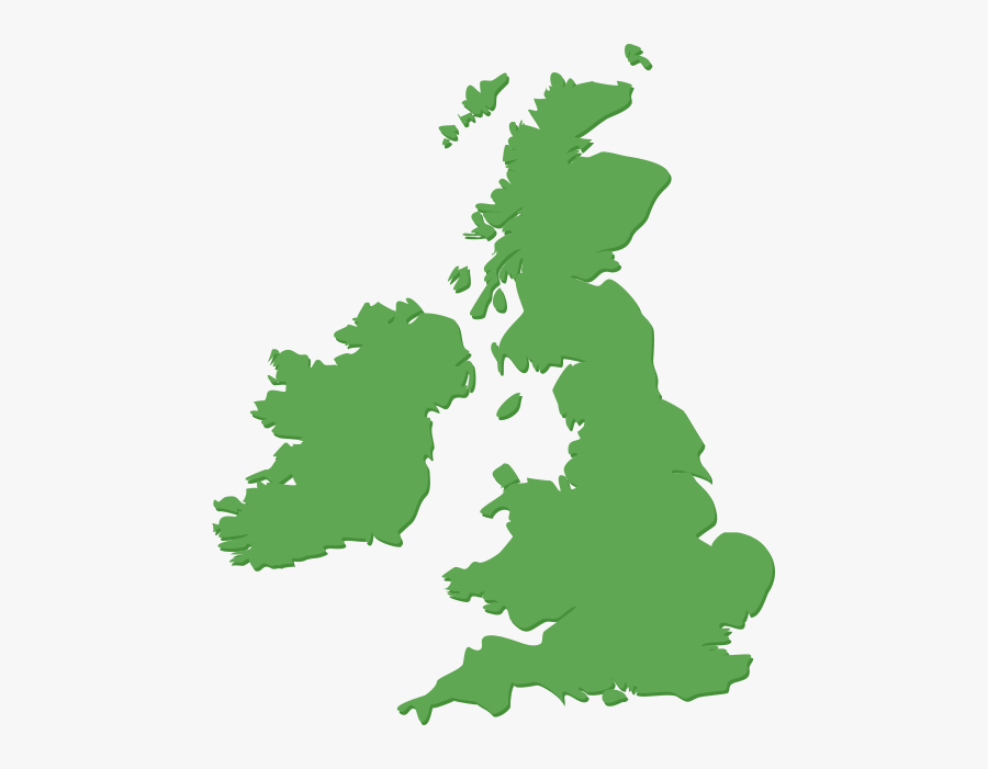 Map Of The Uk Without Names