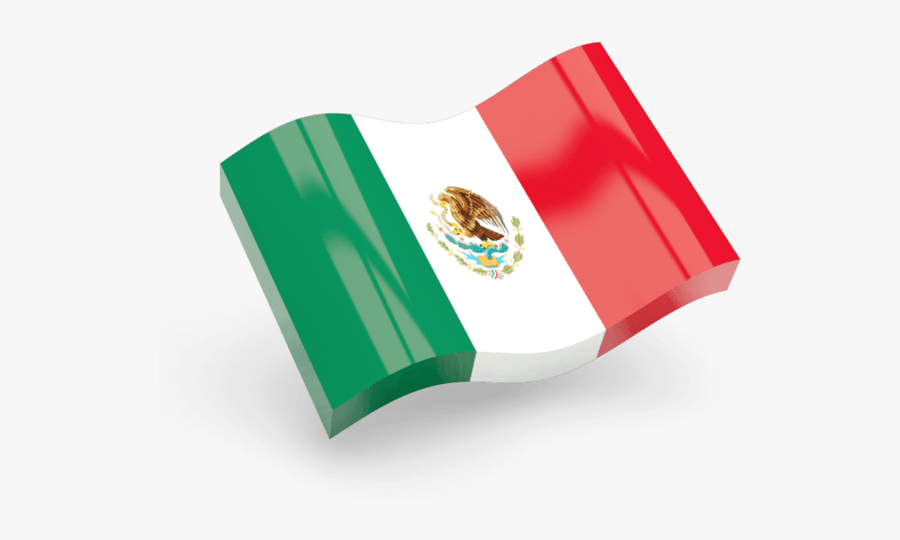 Mexico Flag Icon Wave - Puerto Rico Flag Icon, Transparent Clipart
