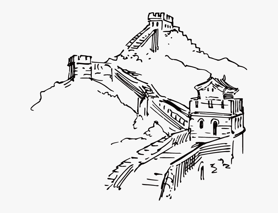 Great Wall Of China Png, Transparent Clipart