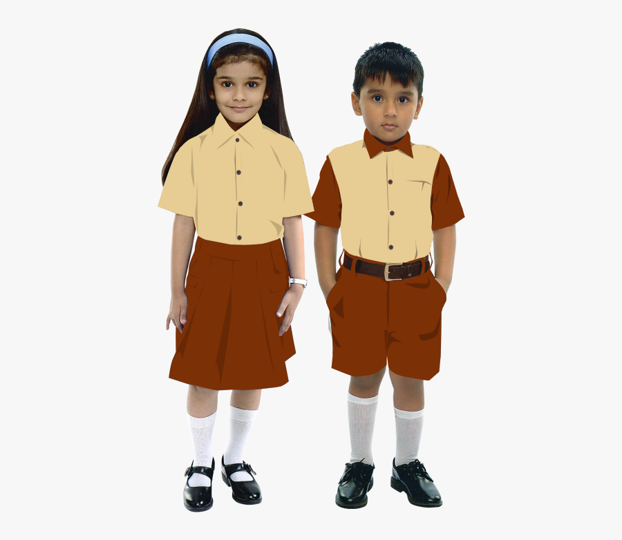 School Boy And Girl School Boy And Girl - School Girl And Boy, Transparent Clipart