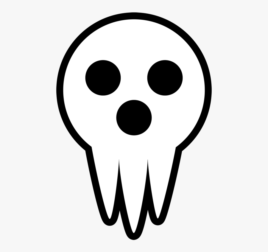 Soul Eater Png Transparent - Soul Eater Lord Death Mask, Transparent Clipart