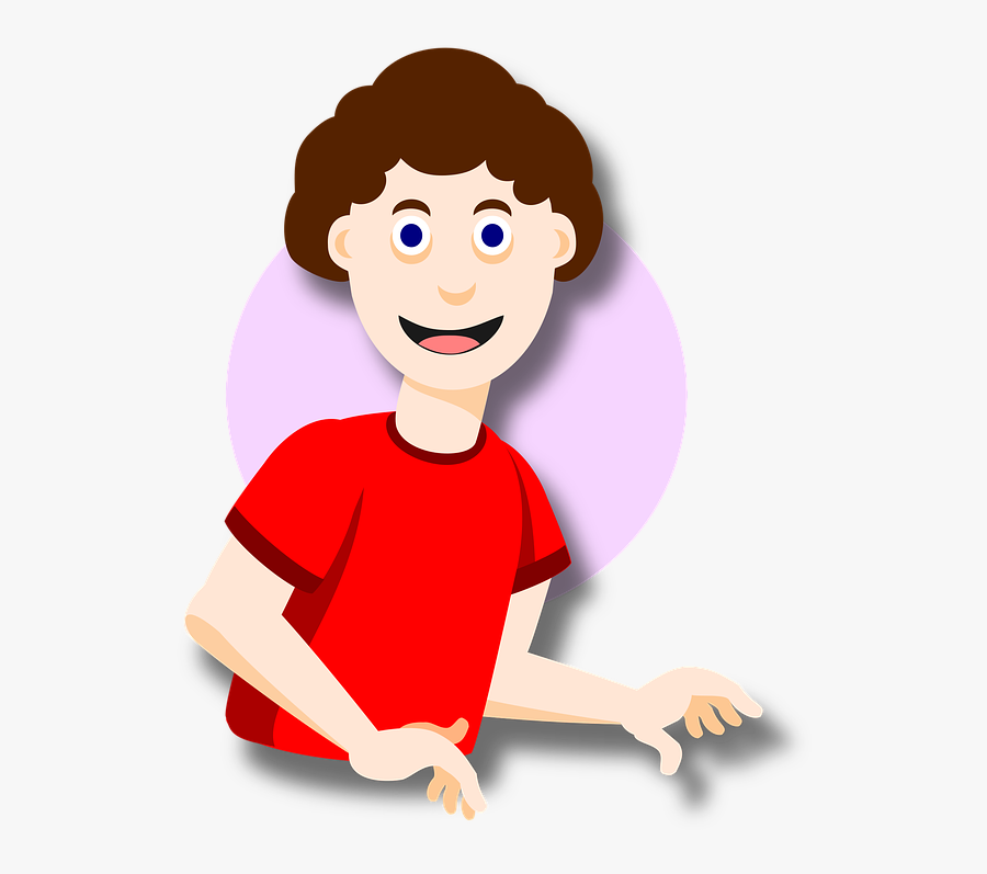 Kid Young Teenager Happy Boy Youth - Teenager Png, Transparent Clipart