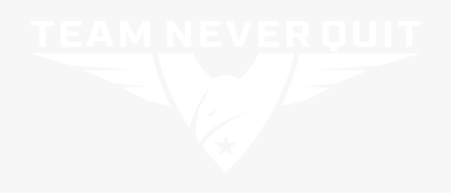 Clip Art Never Give Up Wallpaper - Team Never Quit Logo, Transparent Clipart