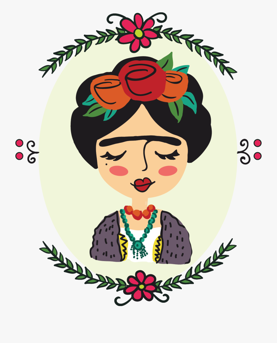 Clip Art Frida Kahlo Clipart - Frida Kahlo Clip Art, Transparent Clipart