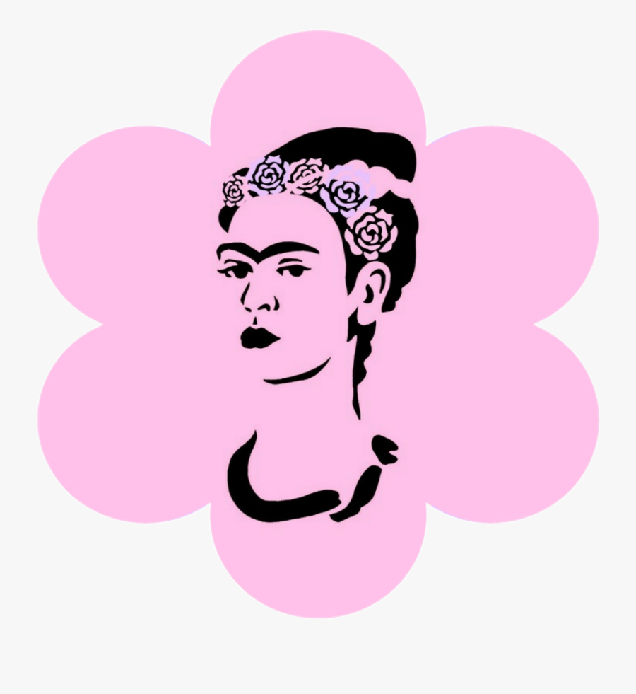 Frida Stencil Clipart , Png Download - Cinco De Mayo Frida Kahlo, Transparent Clipart