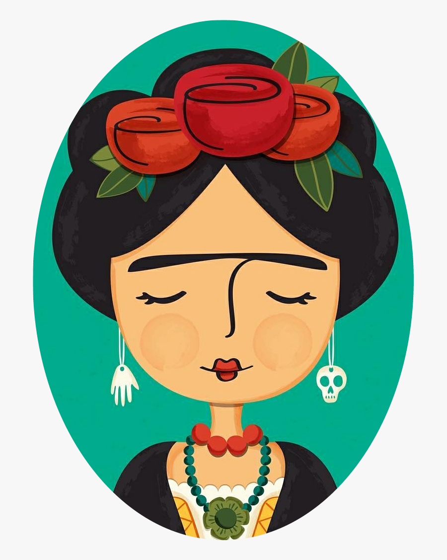 Transparent Frida Kahlo Clipart - Iphone 7 Case Frida Kahlo, Transparent Clipart