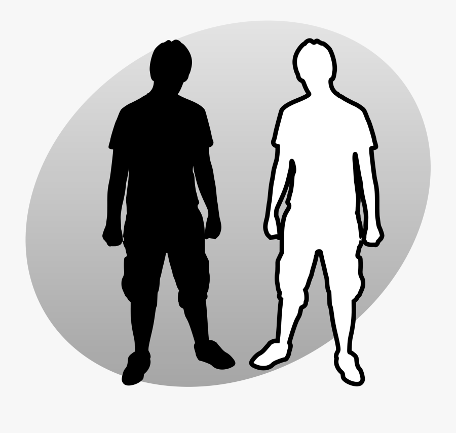 People Png Black And White - Black And White People, Transparent Clipart