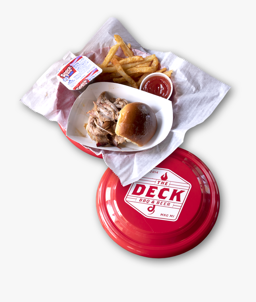 Eats - The Deck - Muskegon, Michigan - Junk Food, Transparent Clipart