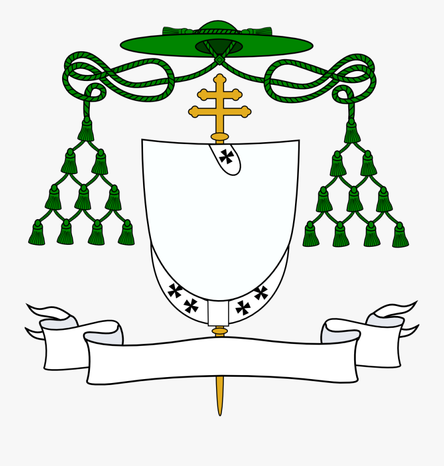 Galero For An Archbishop - Gaudium Et Spes Symbol, Transparent Clipart
