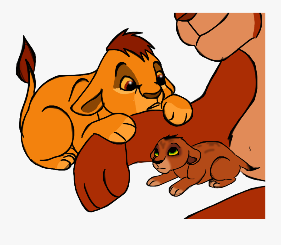But Look This - Lion King Baby Cub, Transparent Clipart