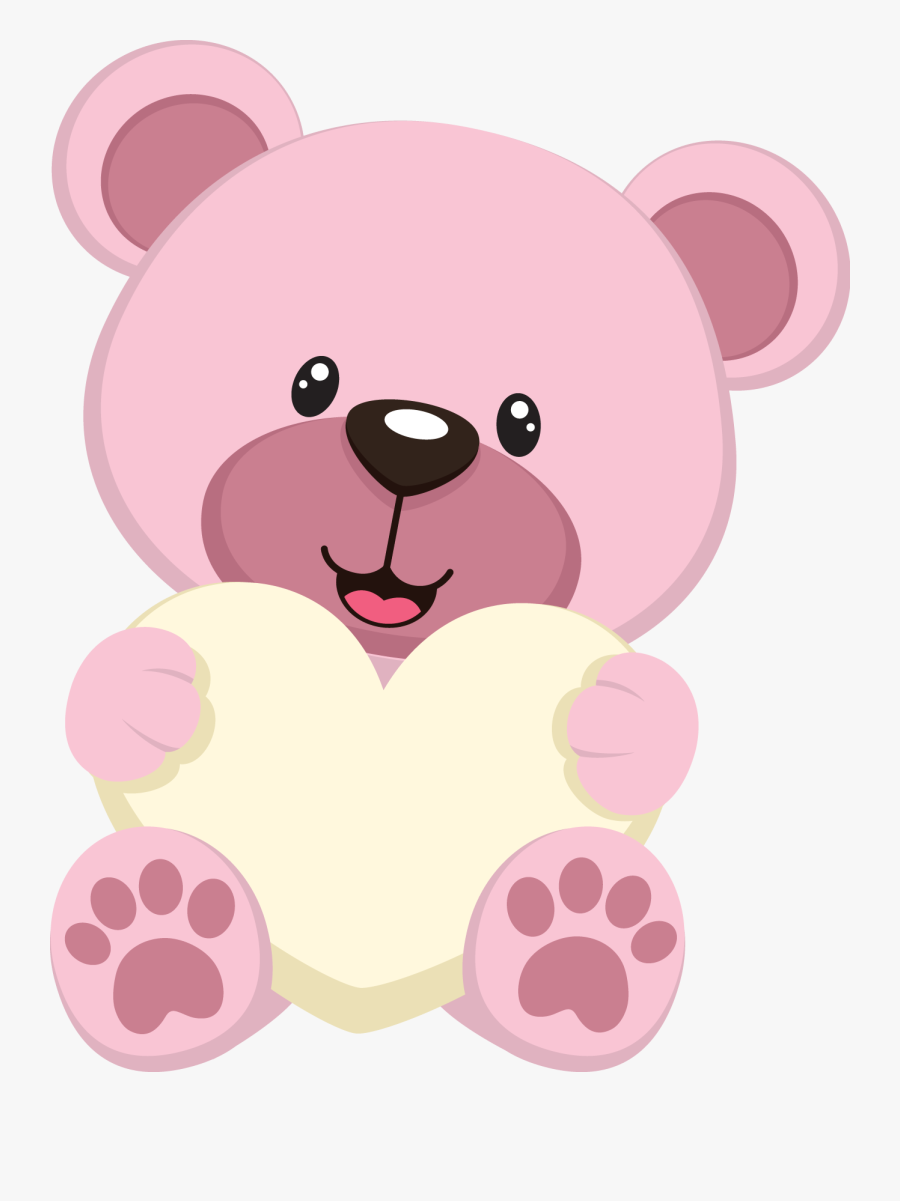 Transparent Chicago Cubs Clipart - Pink Teddy Bear Clipart, Transparent Clipart