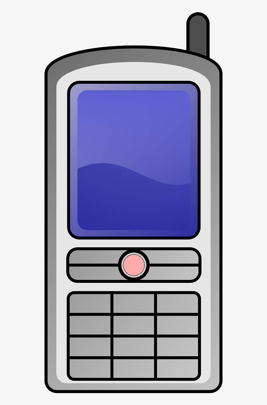 Mobile Phone Cell Phone Technology Free Picture - Cell Phone Clip Art, Transparent Clipart