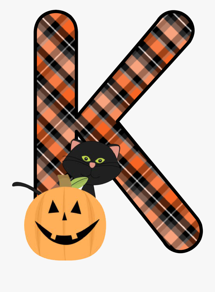 Plaid Clipart Pumpkin - Cute Halloween Transparent, Transparent Clipart