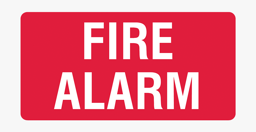 Fire Alarm Png - Sign, Transparent Clipart