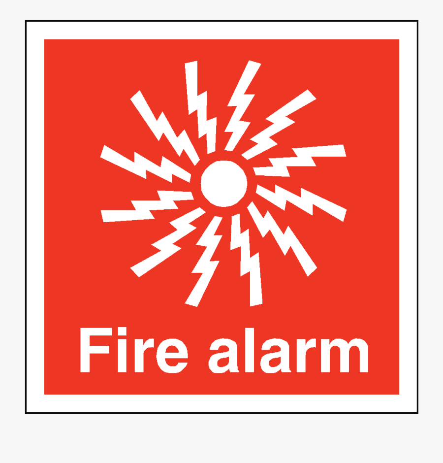 Symbol For Fire Alarm, Transparent Clipart