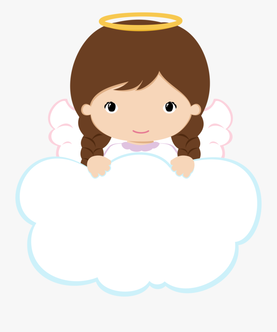 Angels Clipart Baby Girl - Girl Angel Png, Transparent Clipart