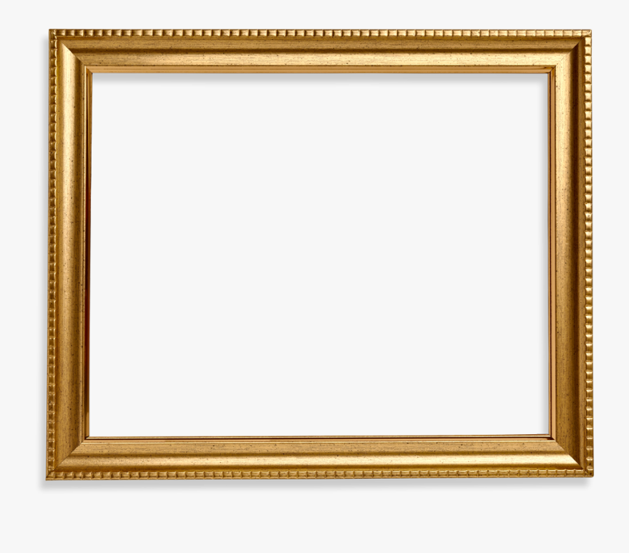 Square Frame Png Wood Gold - Wooden Photo Frame Hd, Transparent Clipart