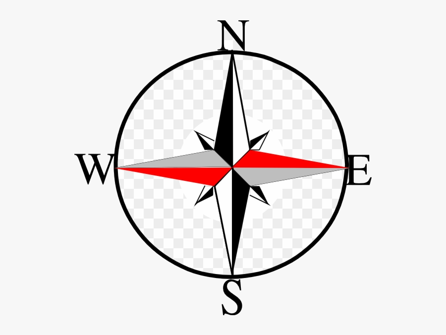 Compass South Clipart East West North Logo Transparent - North South East West Logo, Transparent Clipart
