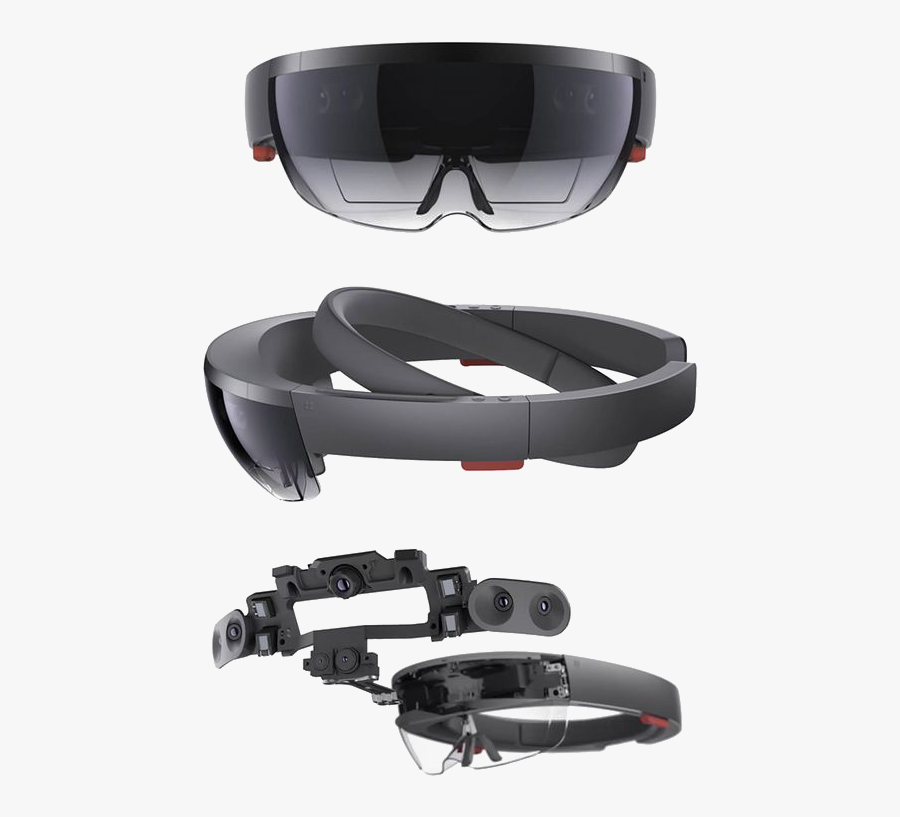 Hololens Technology Reality Kinect Vr Sensor Microsoft - Microsoft Hololens Sensors, Transparent Clipart