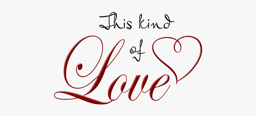 Wedding Word Transparent Image - Our Love Word Art, Transparent Clipart