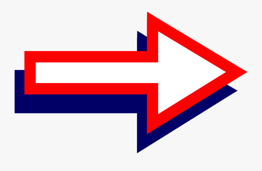 Free Stock Photos - Red And Blue Arrow, Transparent Clipart