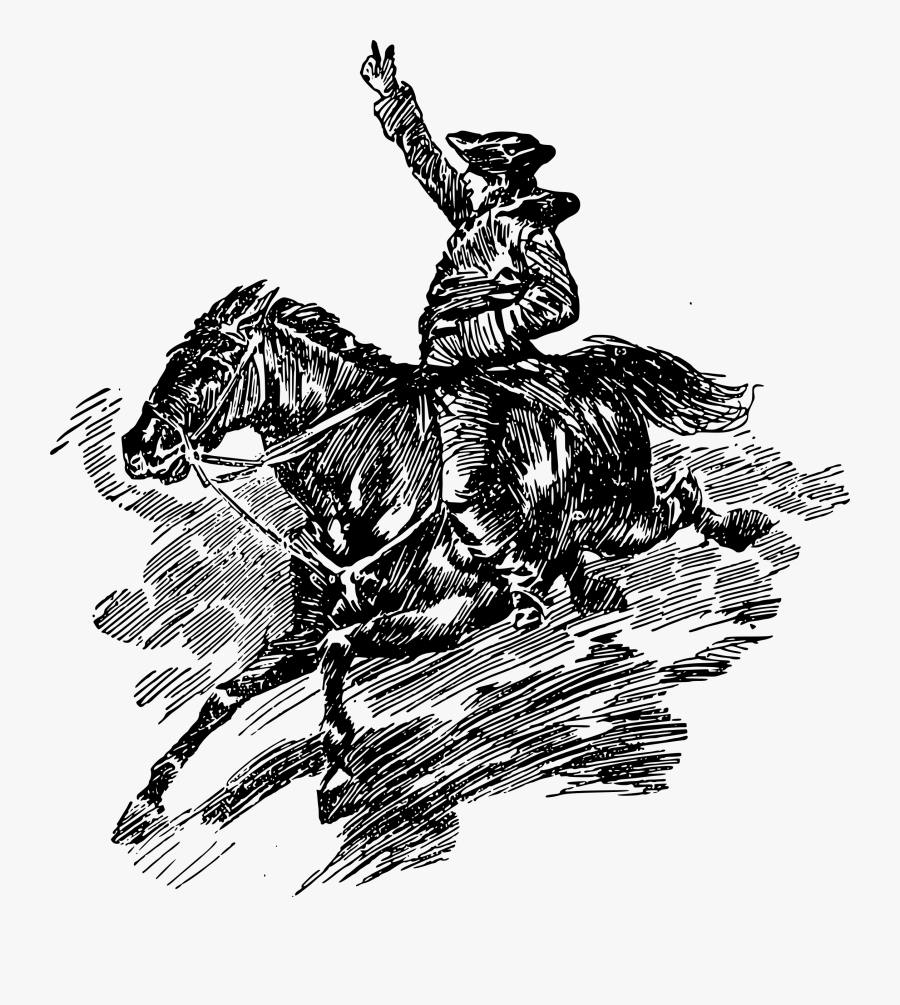 Paul Revere Clipart - Clip Art Paul Revere, Transparent Clipart