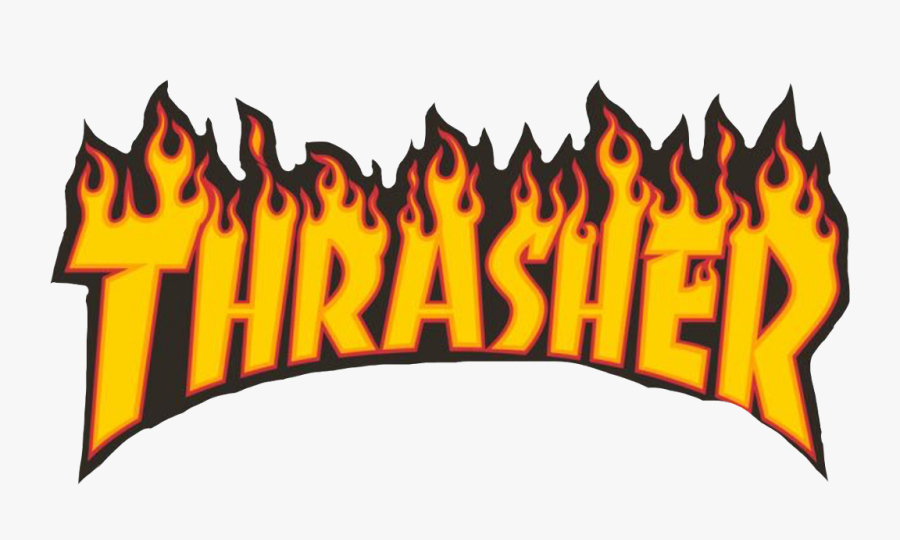 #vsco #thrasher #sticker #edgy #skater #freetoedit - Vsco Stickers Thrasher, Transparent Clipart