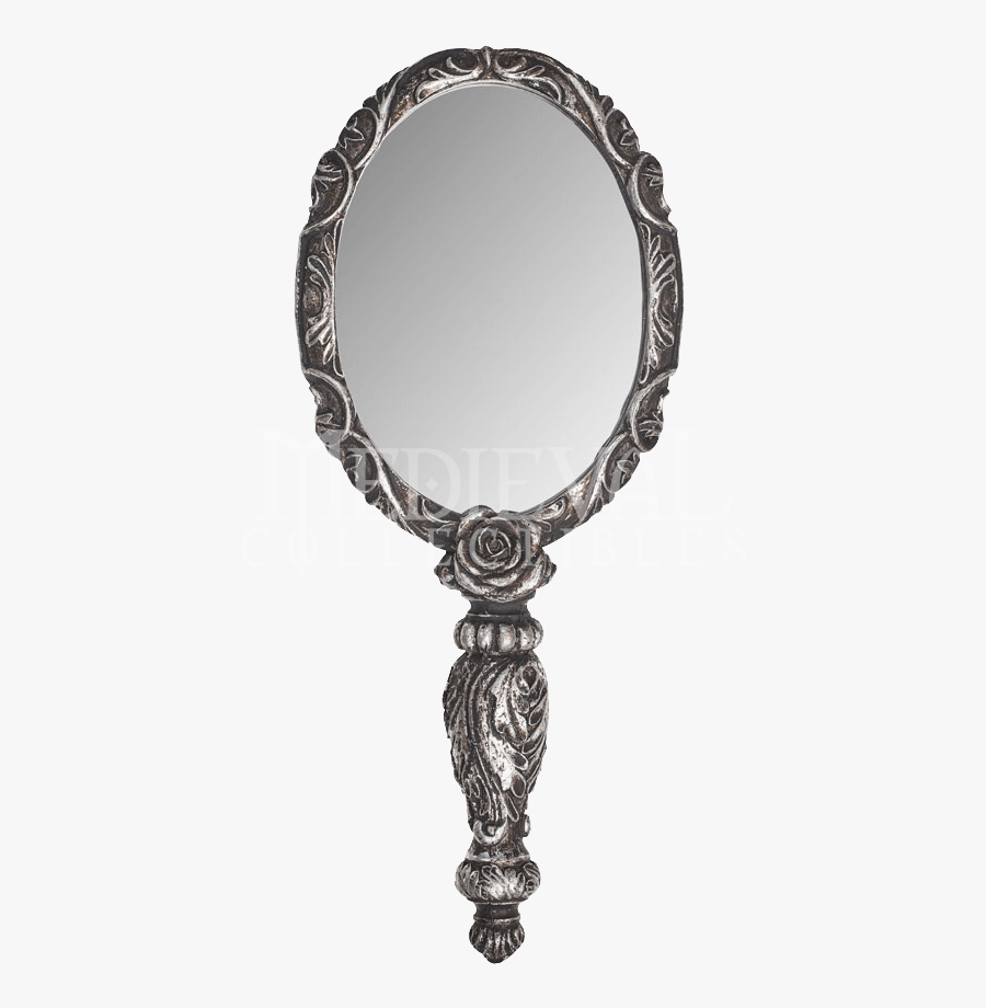 Clip Art Hand Mirrors - Baroque Hand Mirror, Transparent Clipart