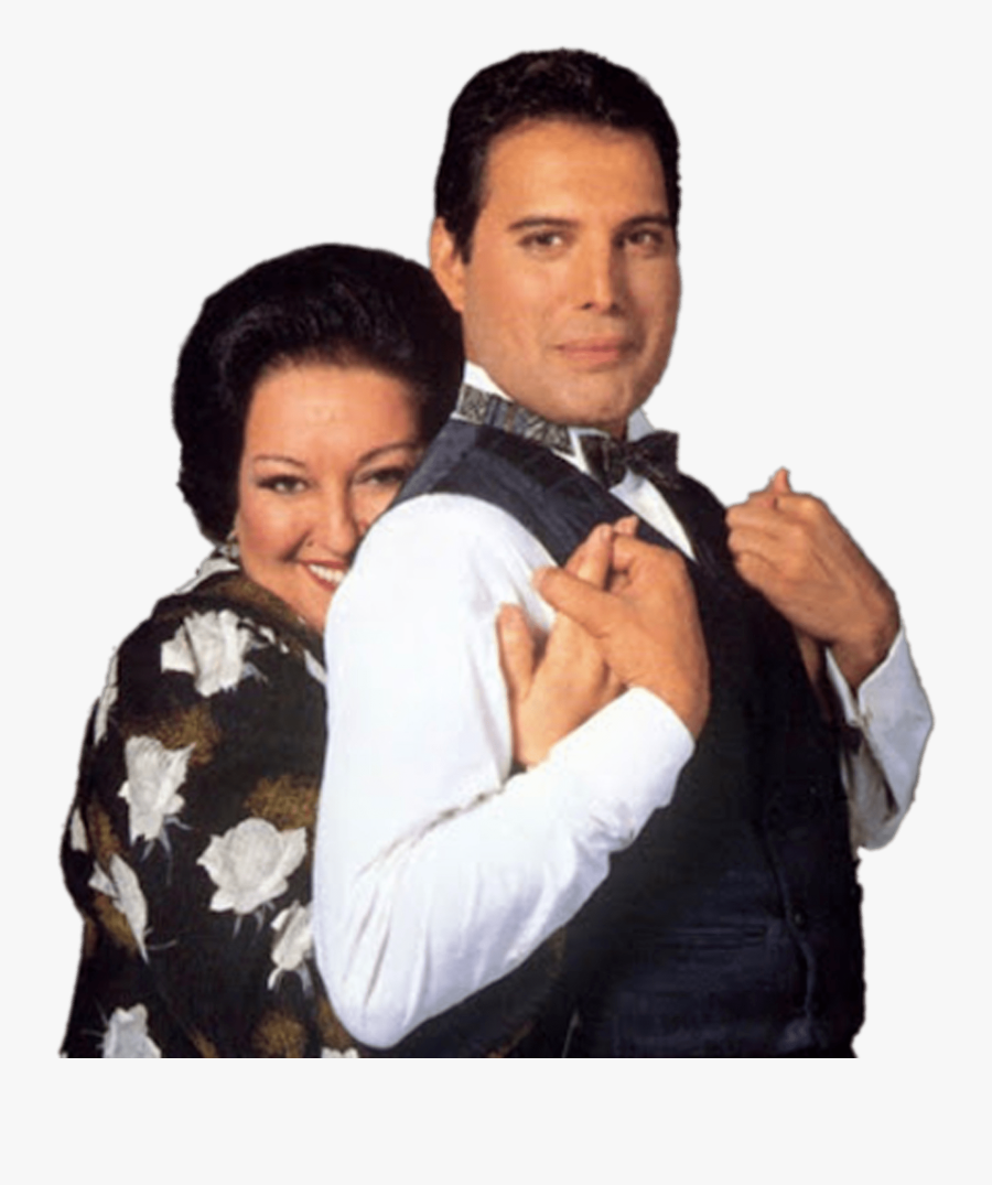 Freddie Mercury E Montserrat Caballé - Freddie Mercury Et Montserrat Caballé, Transparent Clipart